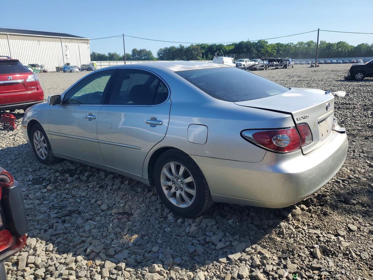2002 Lexus Es 300 Base Silver vin: JTHBF30G020048122