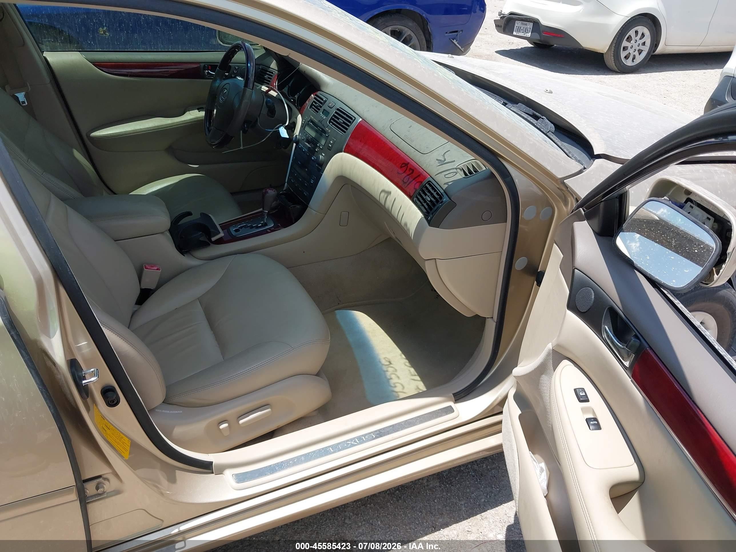 2002 Lexus Es 300   Gold vin: JTHBF30G020072775