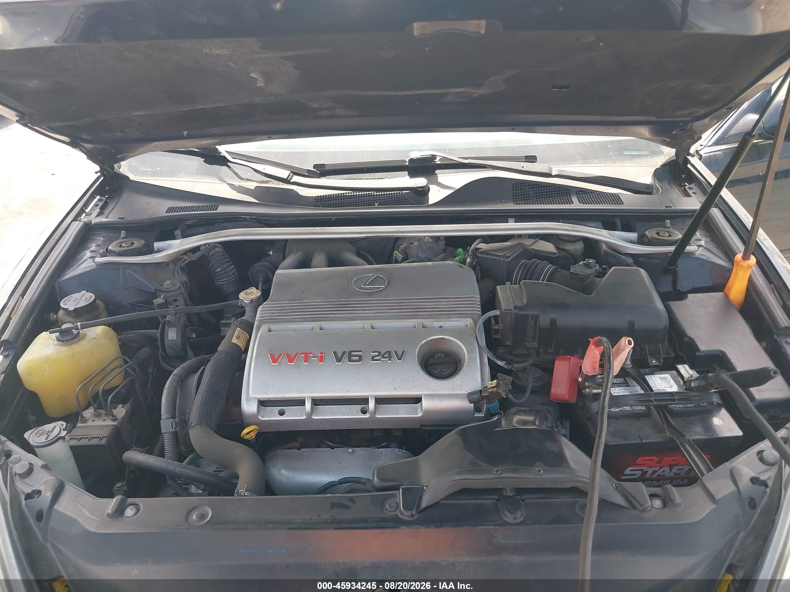2002 Lexus Es 300 Черный vin: JTHBF30G025013695