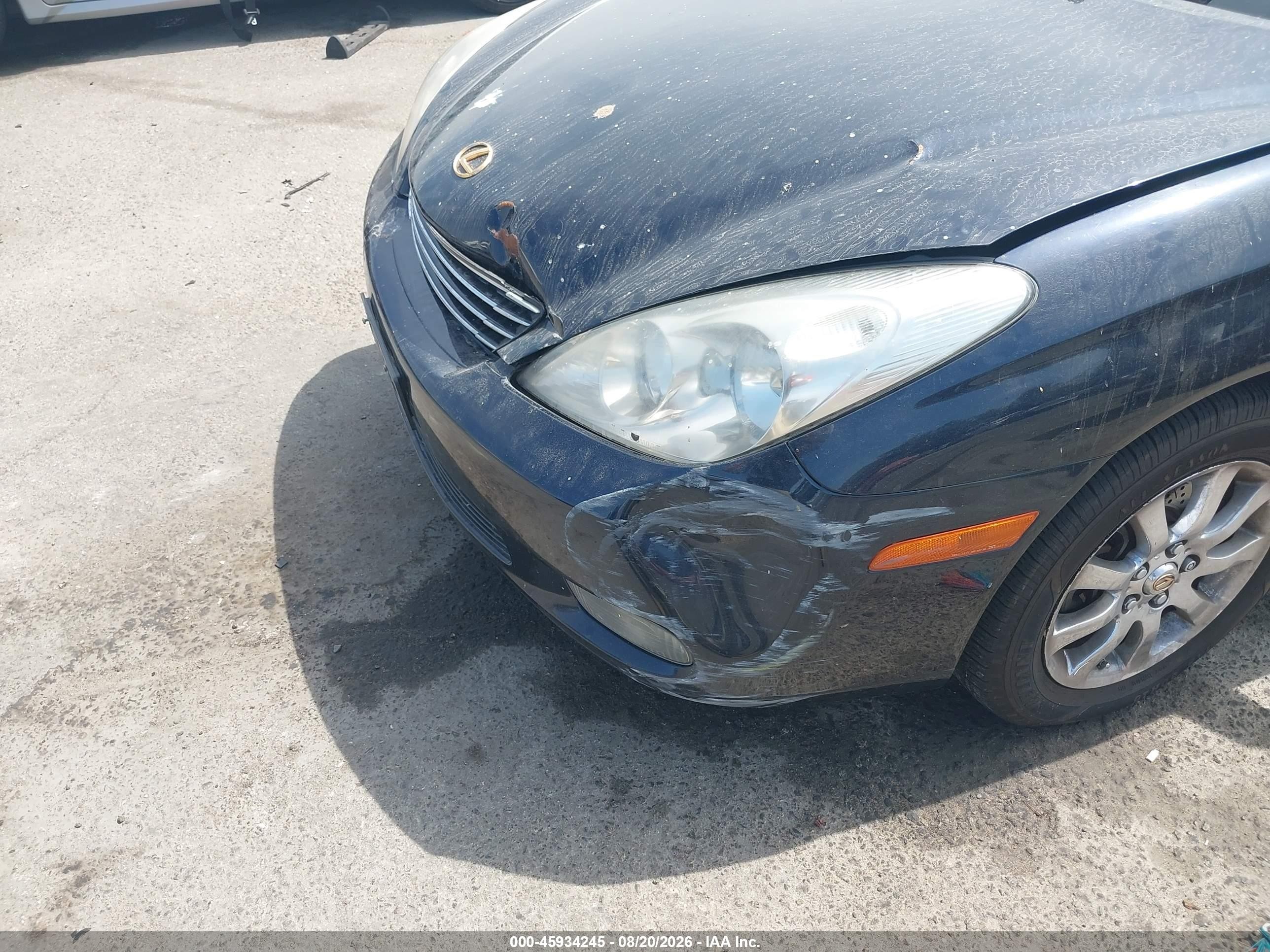 2002 Lexus Es 300 Черный vin: JTHBF30G025013695