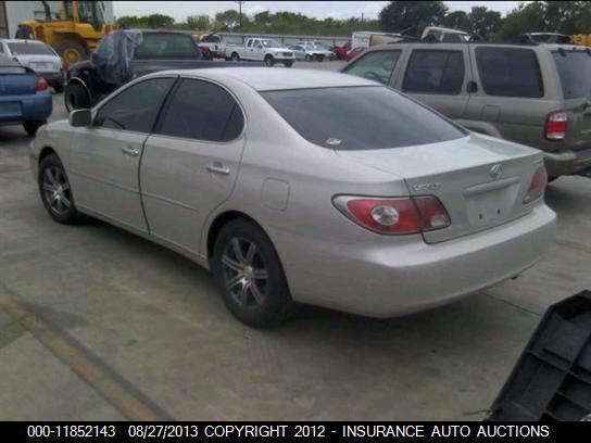 2003 Lexus Es 300 Sedan vin: JTHBF30G030114931