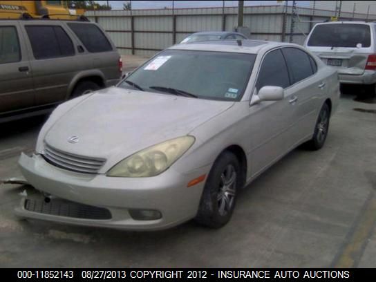 2003 Lexus Es 300 Sedan vin: JTHBF30G030114931