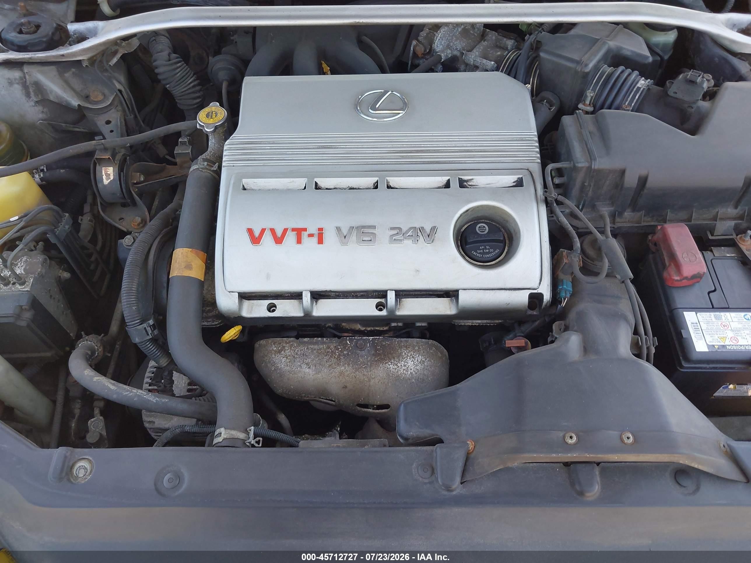 2003 Lexus Es 300   Gray vin: JTHBF30G030121720