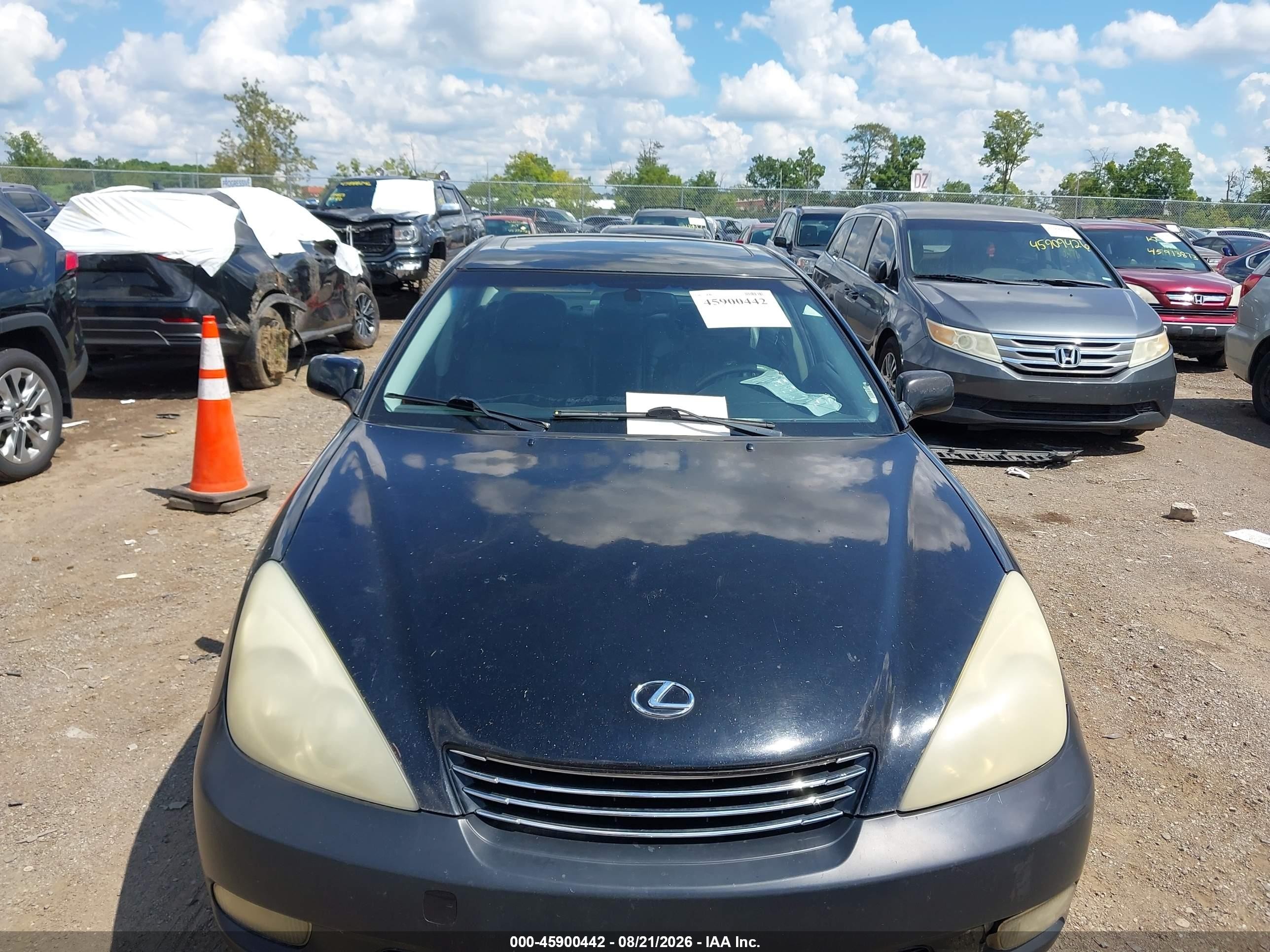 2003 Lexus Es 300 Black vin: JTHBF30G030130367