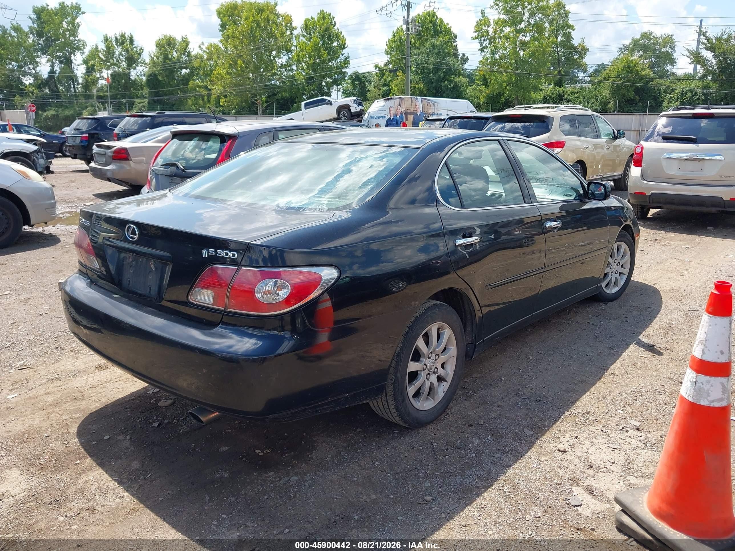 2003 Lexus Es 300 Black vin: JTHBF30G030130367