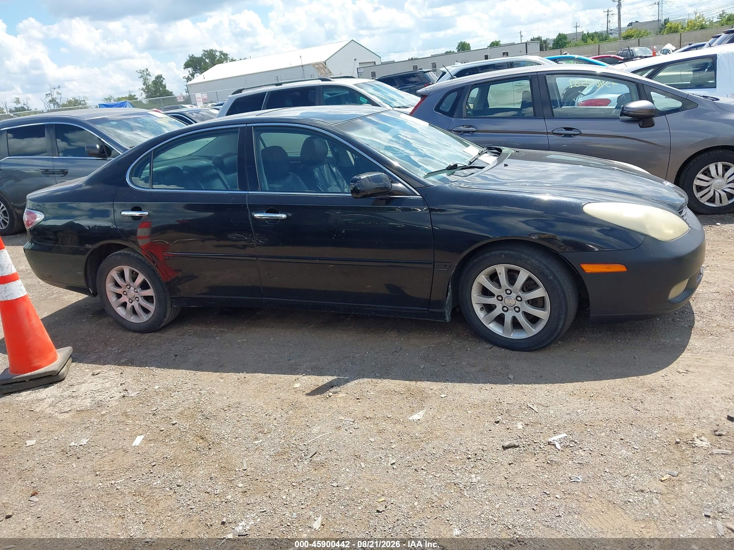 2003 Lexus Es 300 Black vin: JTHBF30G030130367
