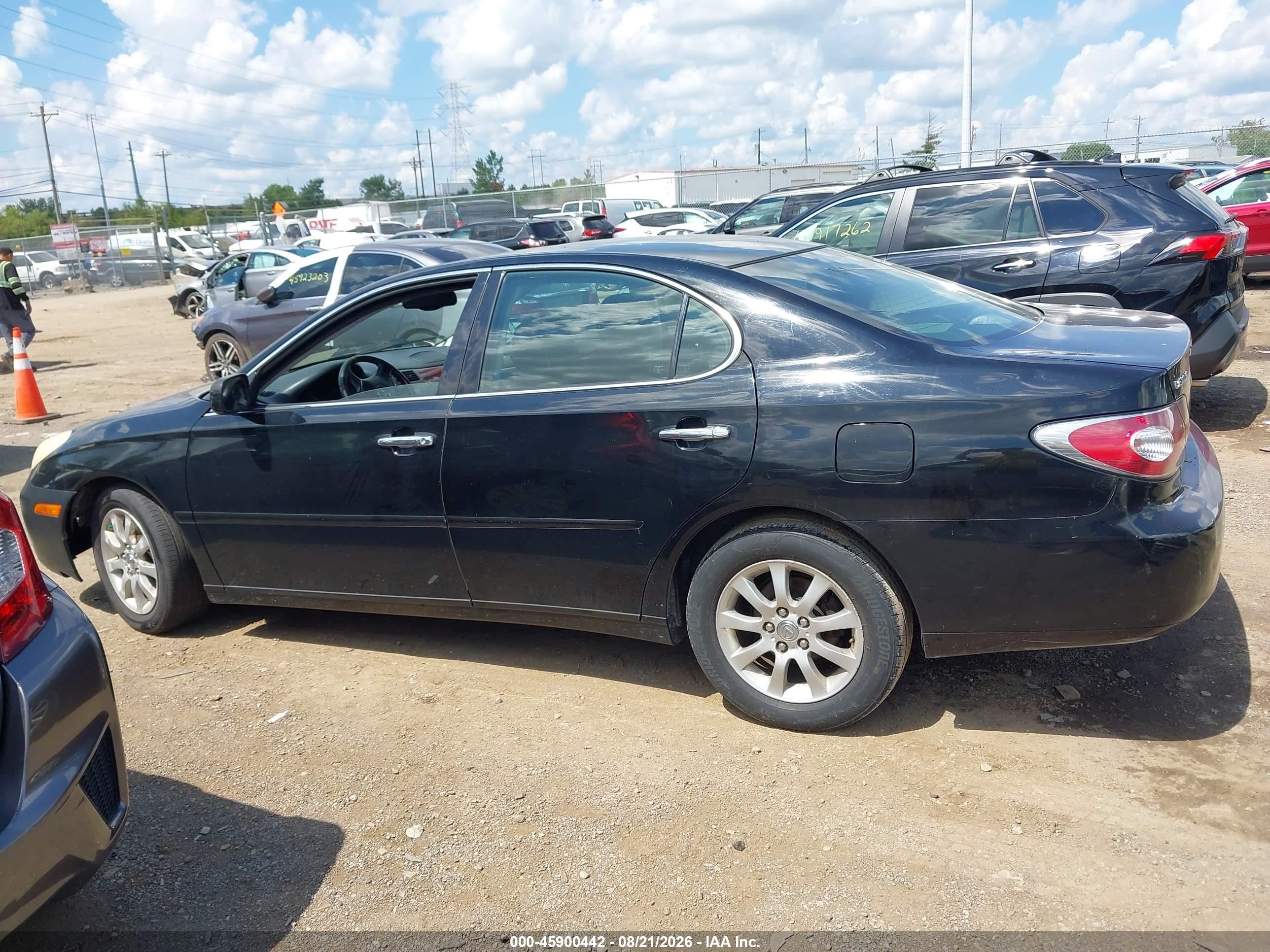 2003 Lexus Es 300 Black vin: JTHBF30G030130367