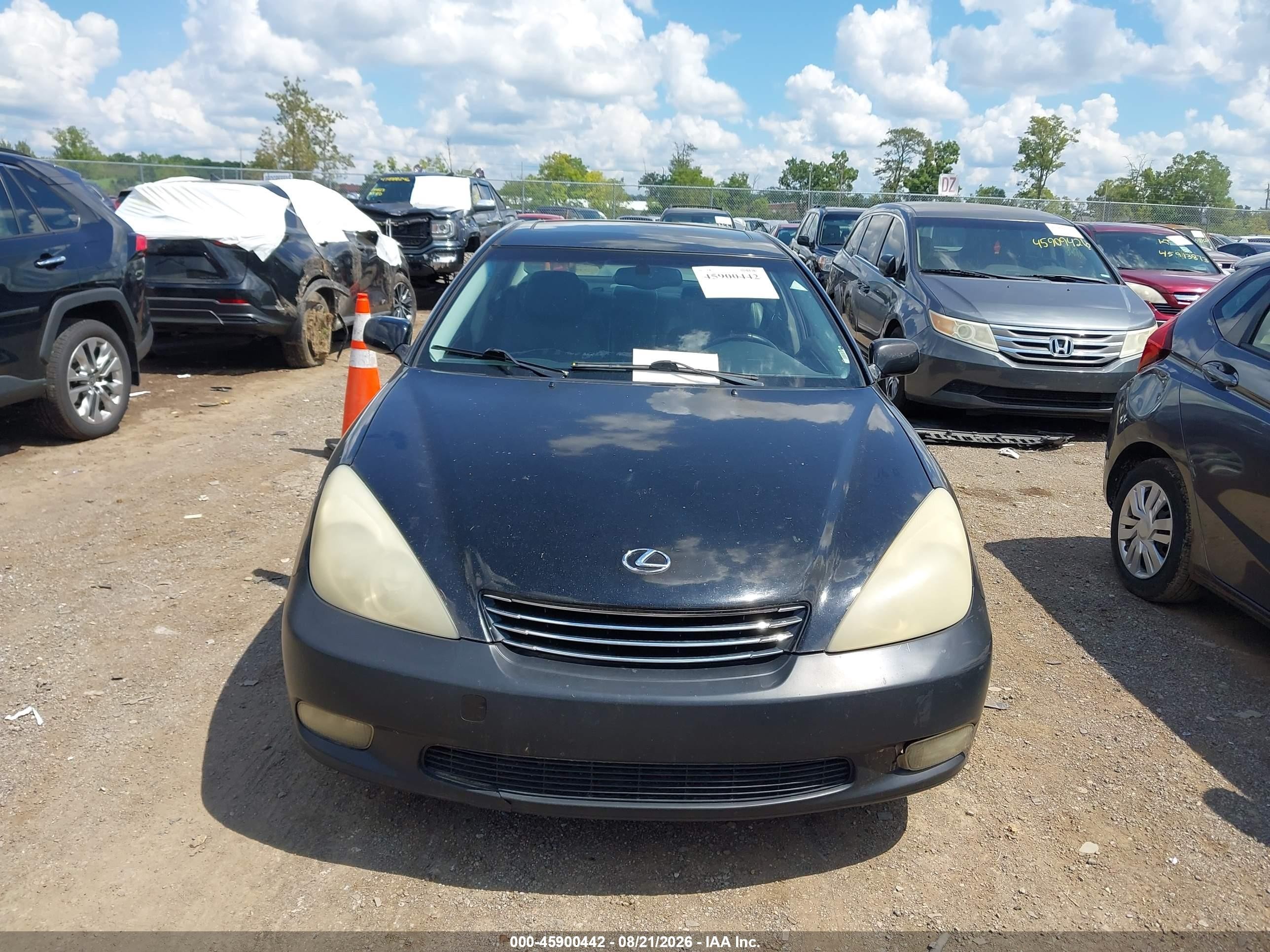 2003 Lexus Es 300 Black vin: JTHBF30G030130367