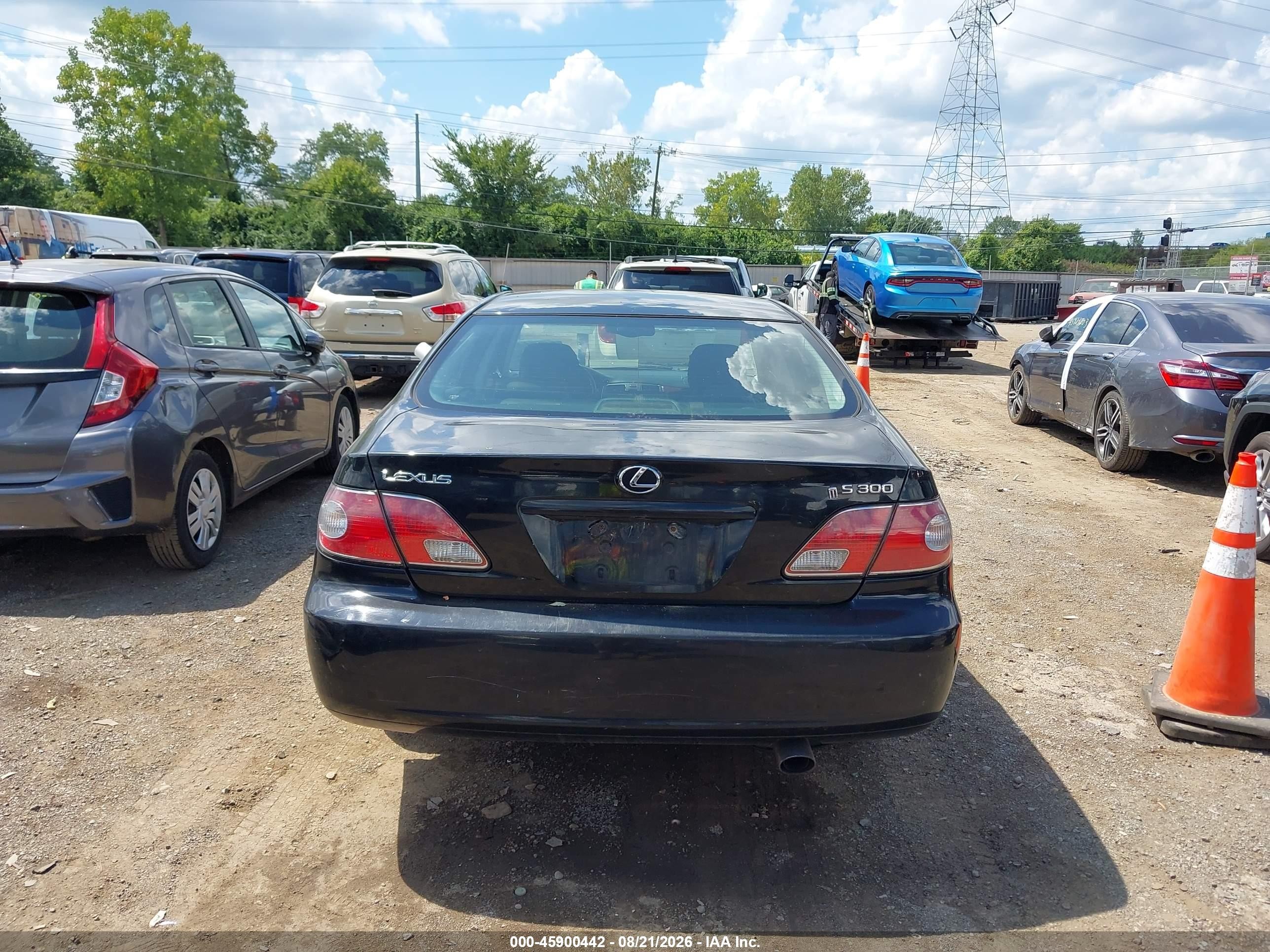 2003 Lexus Es 300 Black vin: JTHBF30G030130367