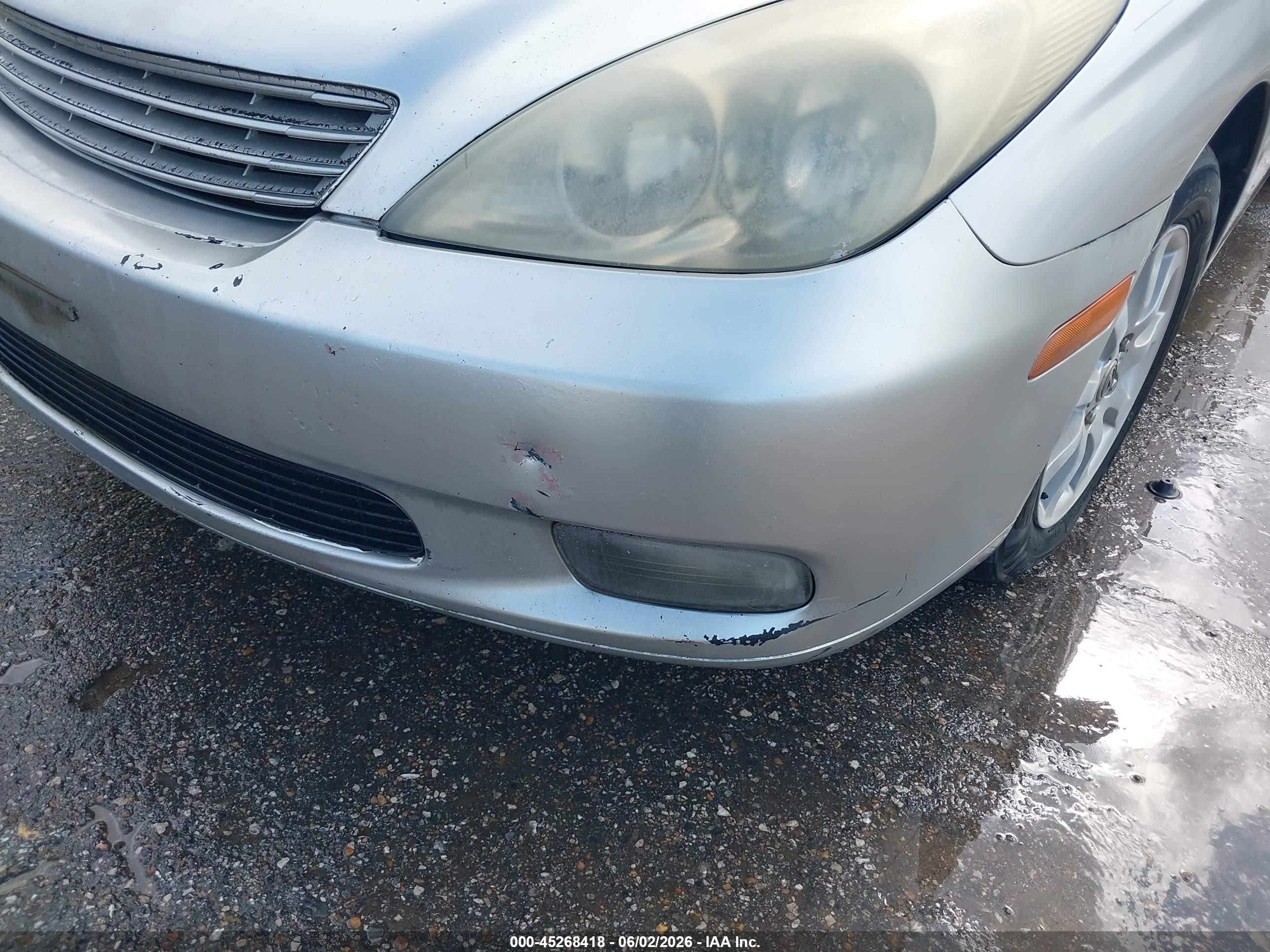 2003 Lexus Es 300   Silver vin: JTHBF30G030147203