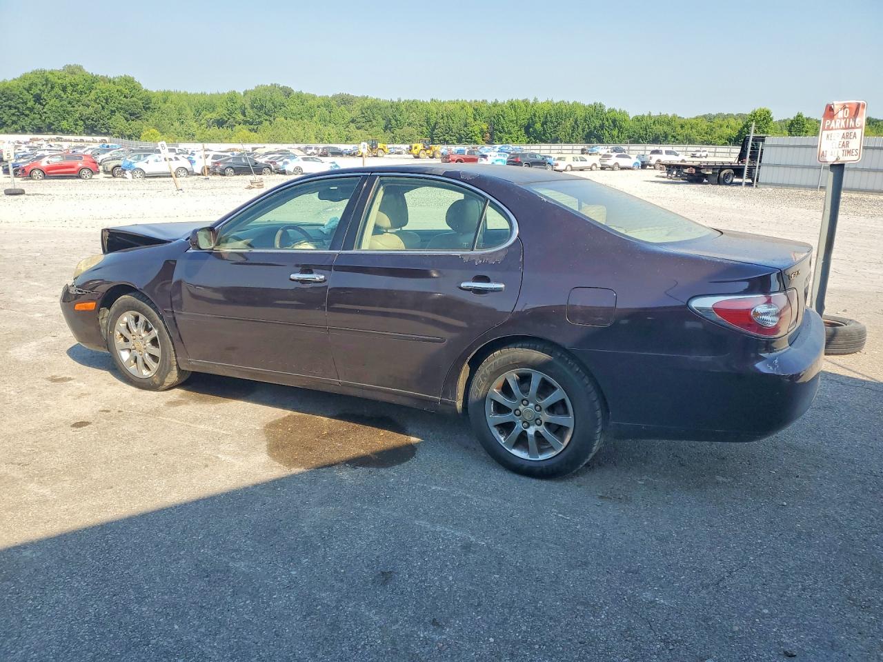2003 Lexus Es 300 Maroon vin: JTHBF30G036015166