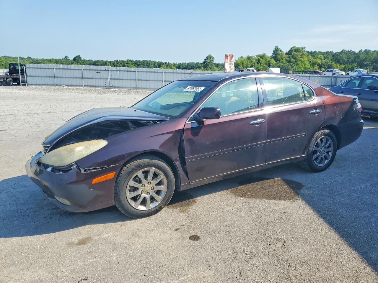 2003 Lexus Es 300 Maroon vin: JTHBF30G036015166