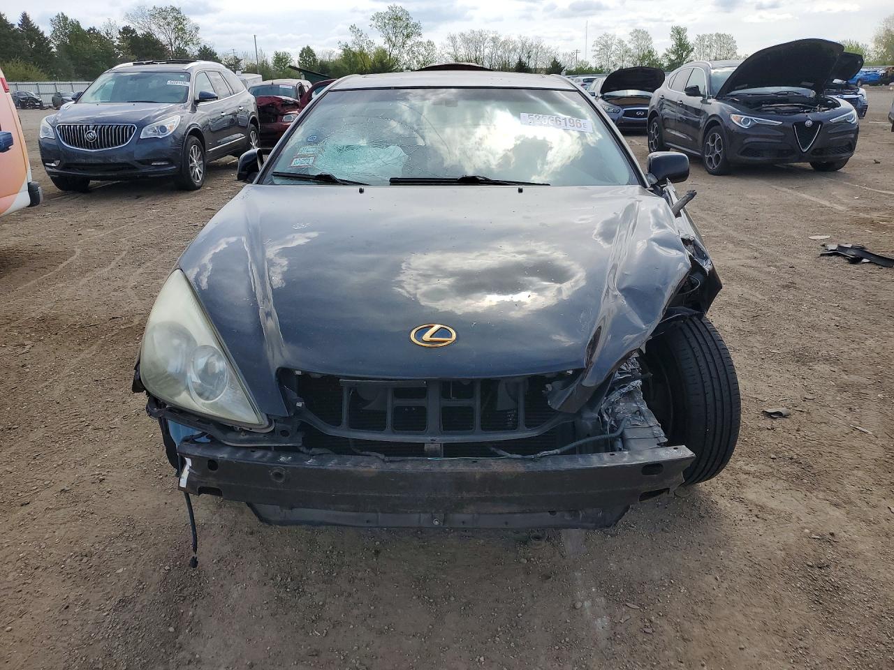 2002 Lexus Es 300 Black vin: JTHBF30G120072512