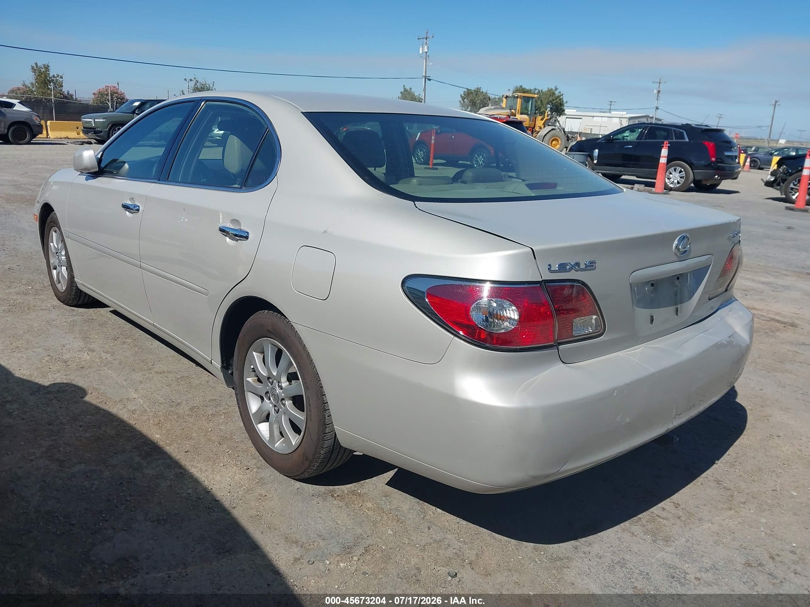 2002 Lexus Es 300   Серый vin: JTHBF30G120081565
