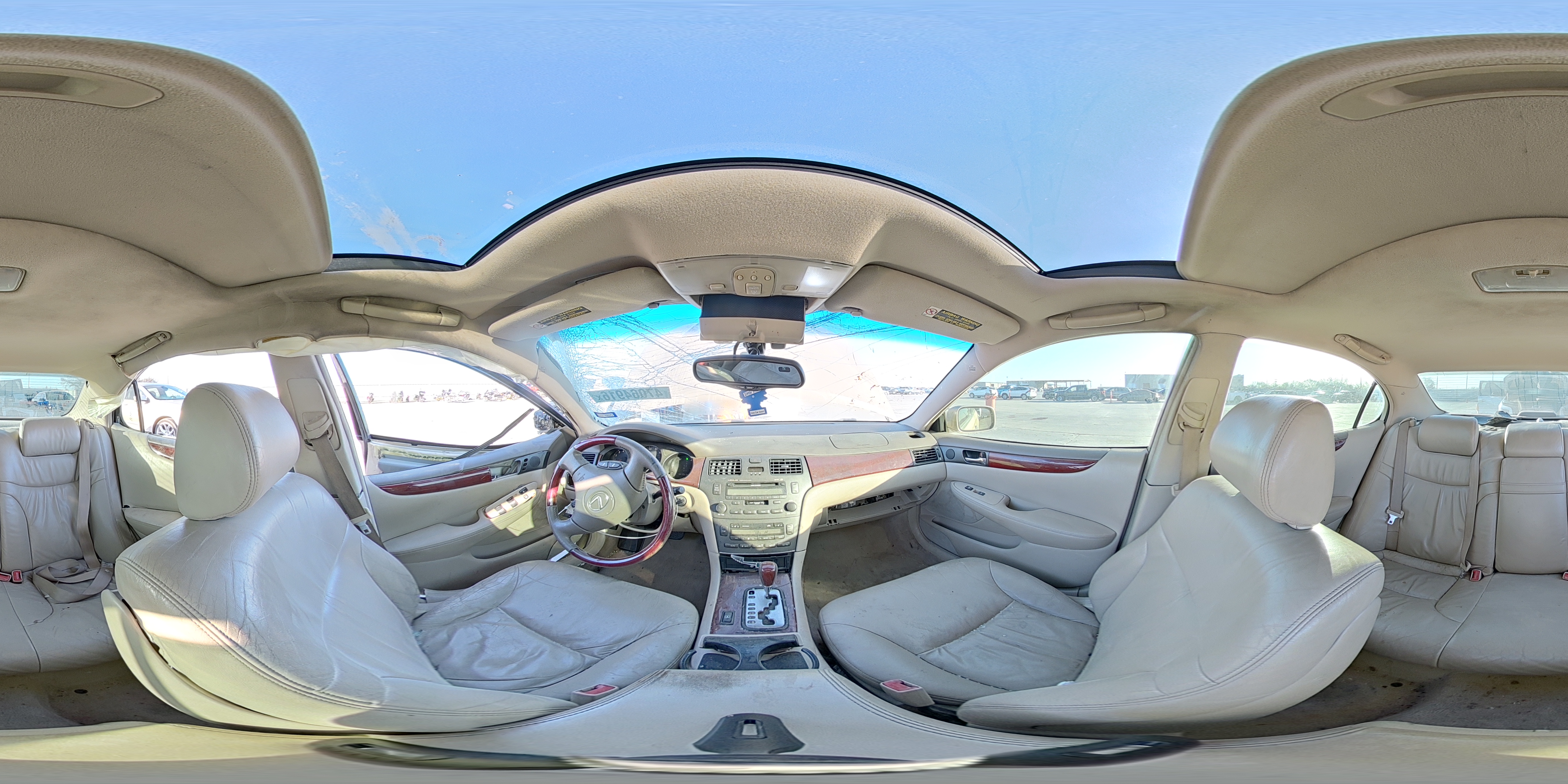 2003 Lexus Es 300 Base Gold vin: JTHBF30G130092468
