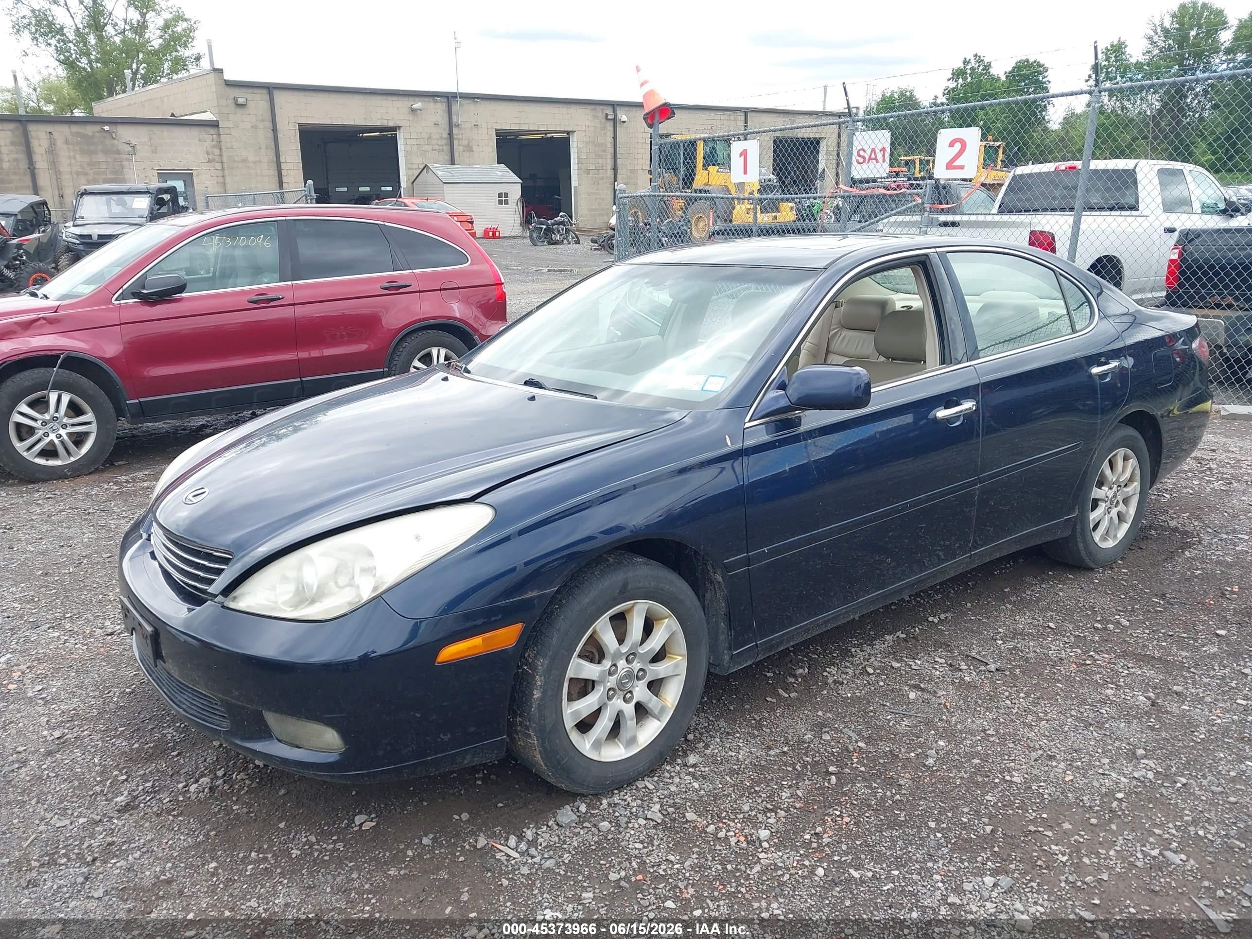 2003 Lexus Es 300 Blue vin: JTHBF30G130099341