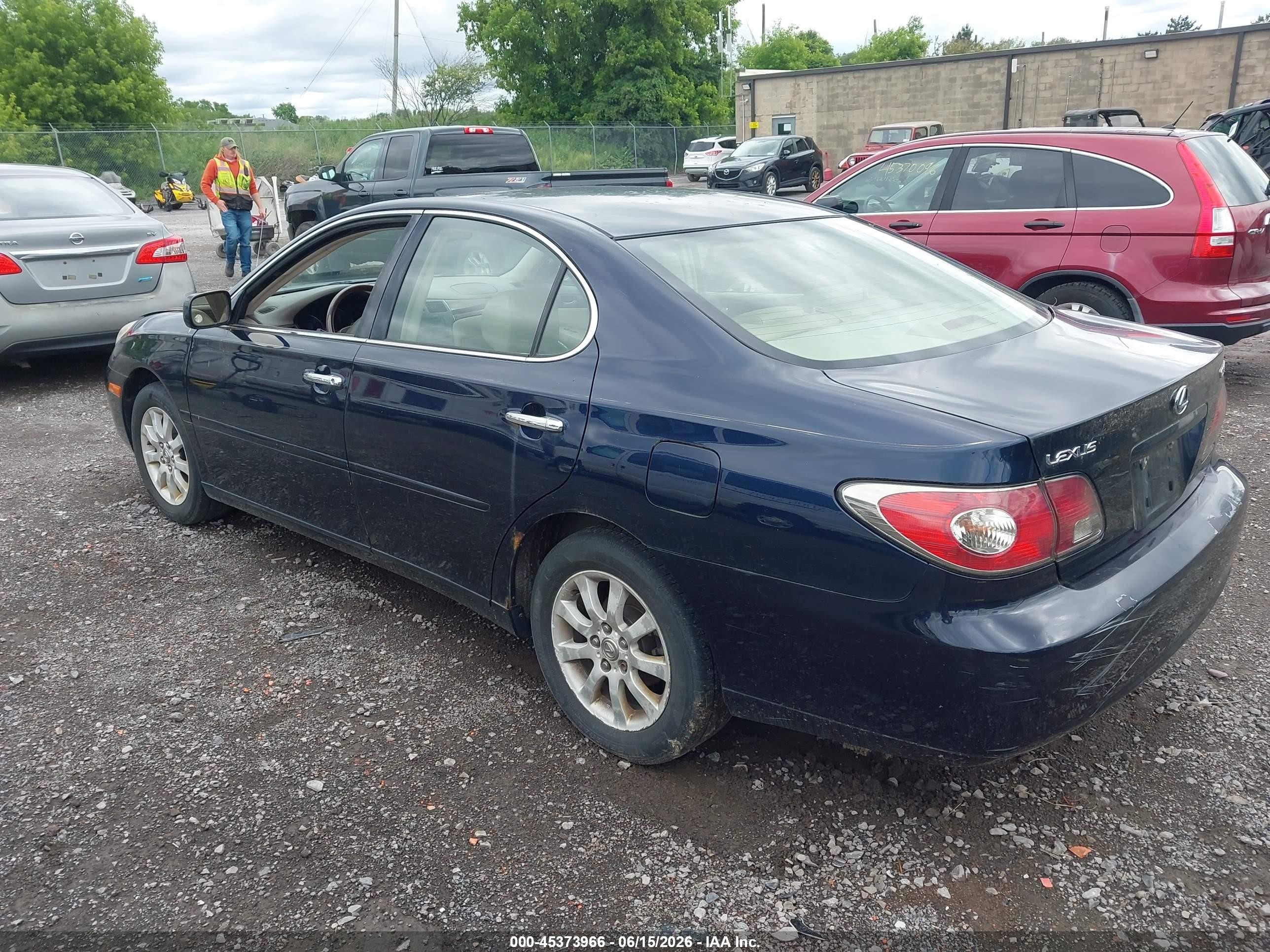 2003 Lexus Es 300 Blue vin: JTHBF30G130099341