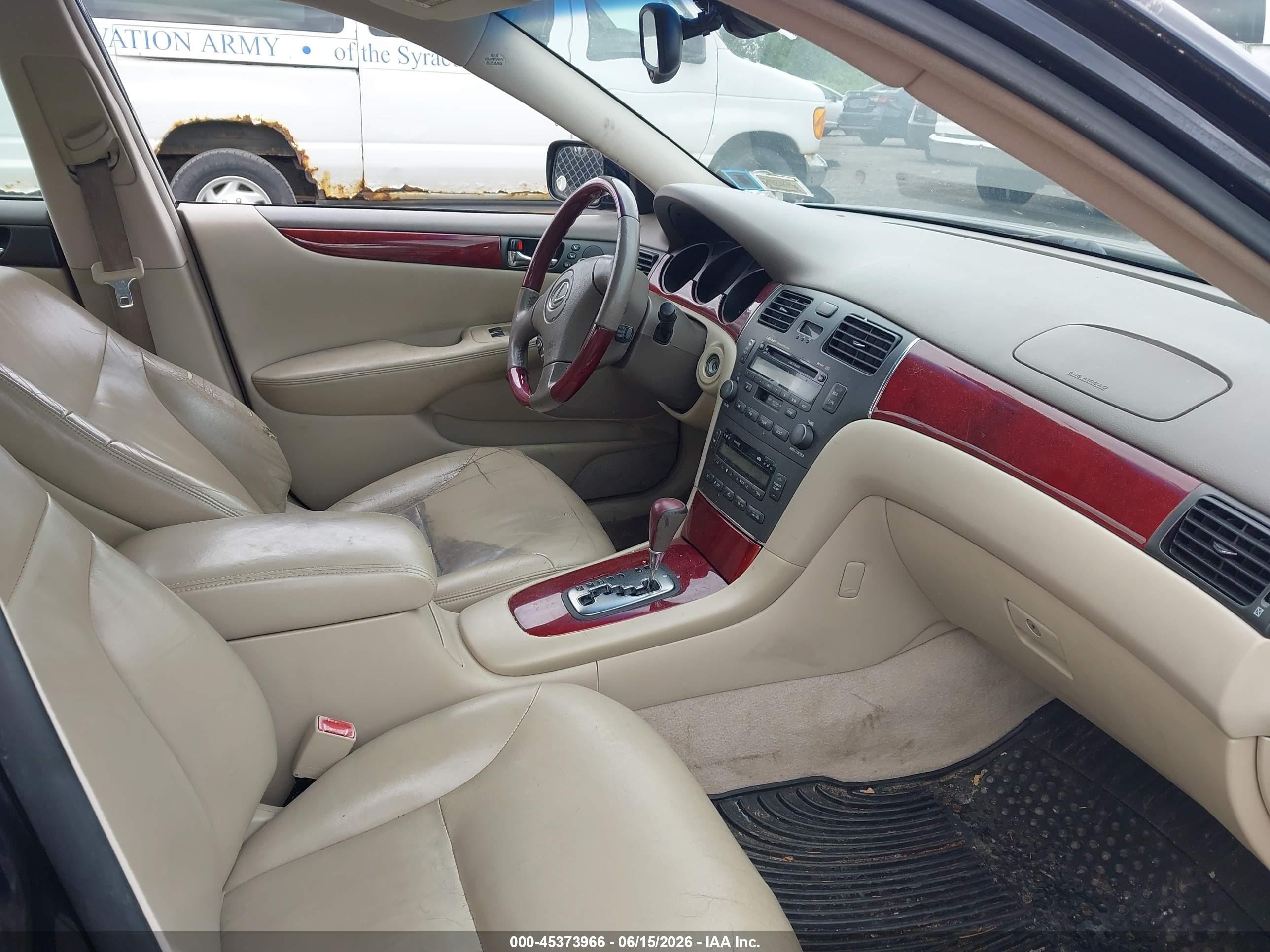 2003 Lexus Es 300 Blue vin: JTHBF30G130099341