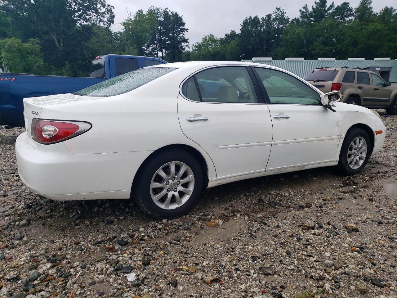 2003 Lexus Es 300 White vin: JTHBF30G130100682