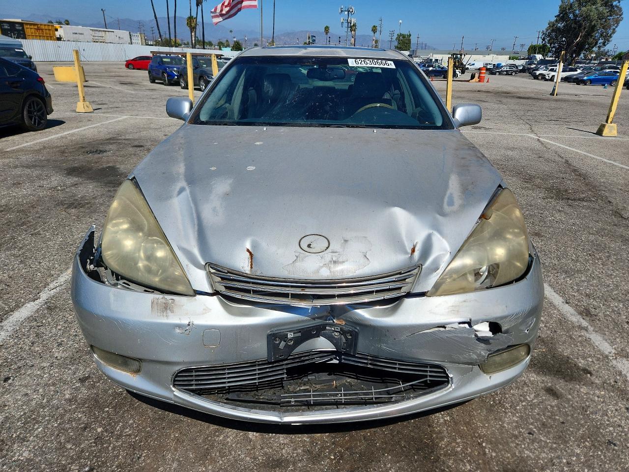 2003 Lexus Es 300 Base Silver vin: JTHBF30G130119930
