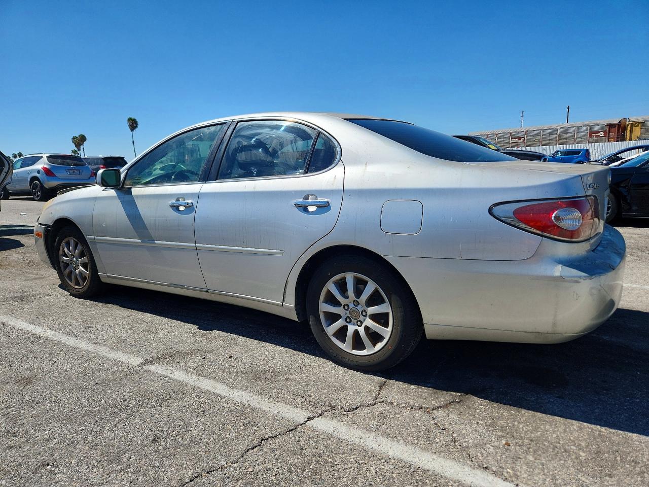 2003 Lexus Es 300 Base Silver vin: JTHBF30G130119930