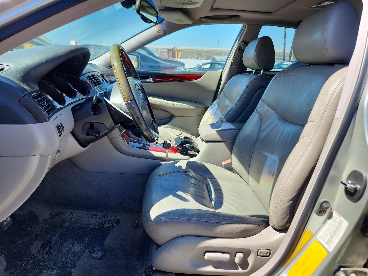 2003 Lexus Es 300 Base Silver vin: JTHBF30G130119930
