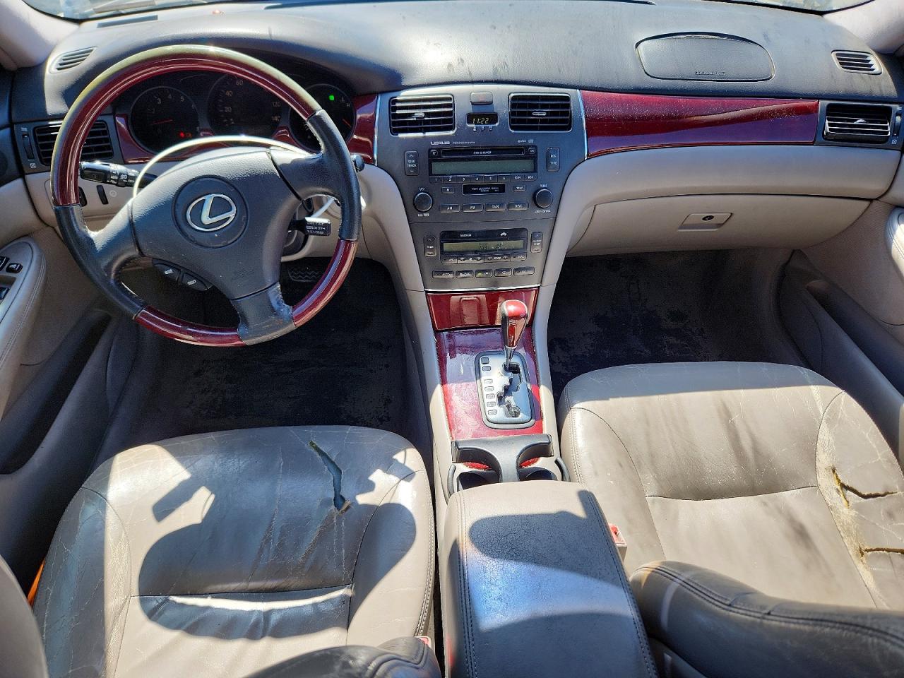 2003 Lexus Es 300 Base Silver vin: JTHBF30G130119930