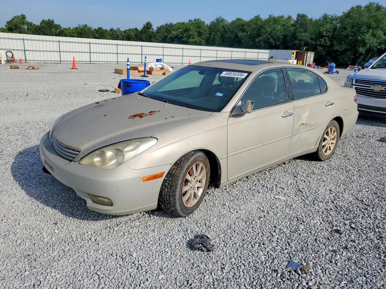 2003 Lexus Es 300 Beige vin: JTHBF30G130126926