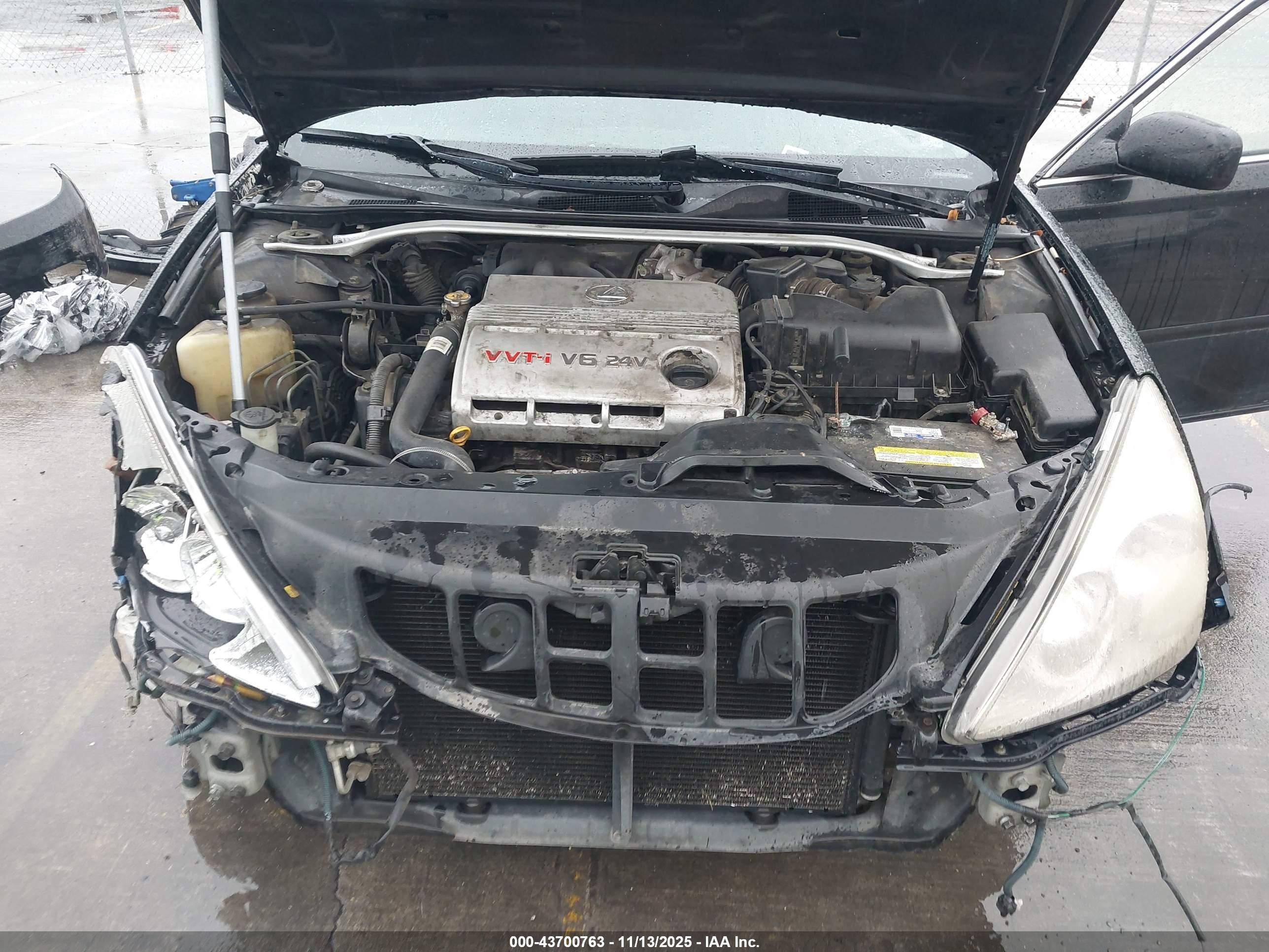 2003 Lexus Es 300   Черный vin: JTHBF30G135037571