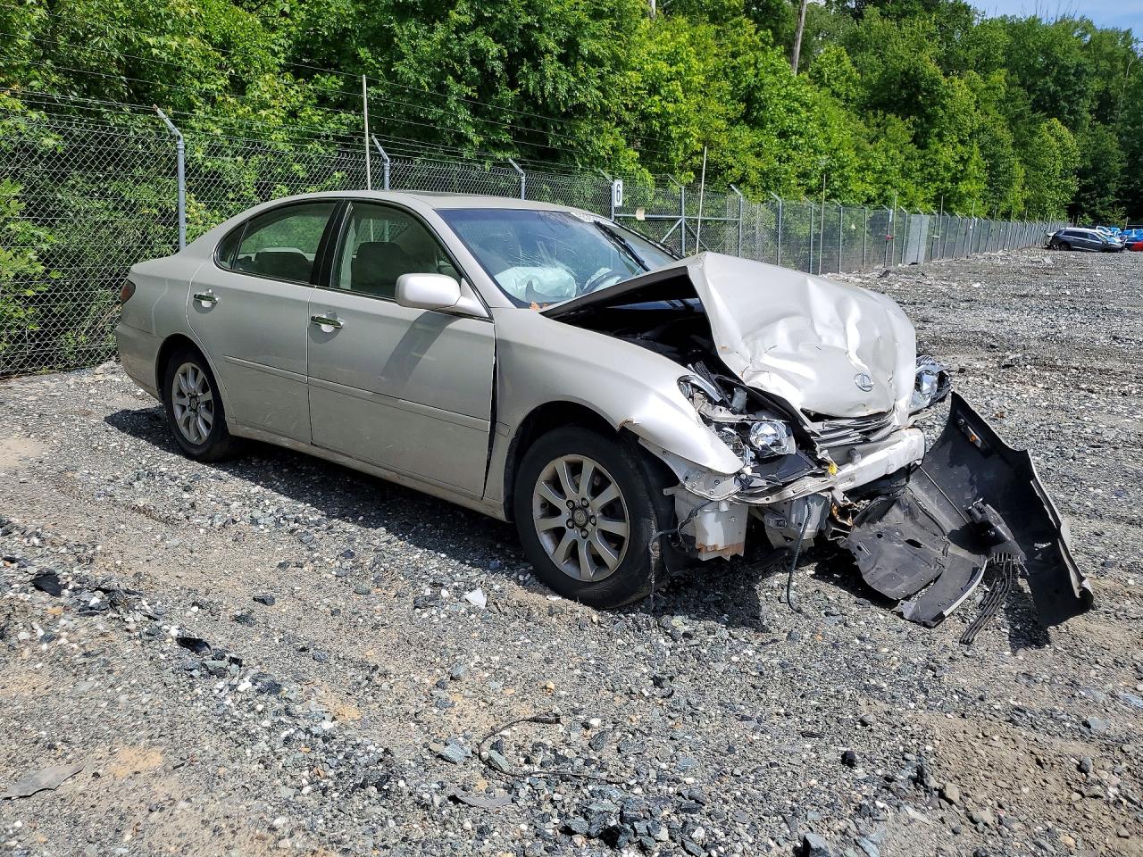 2003 Lexus Es 300 Серебряный vin: JTHBF30G136008730
