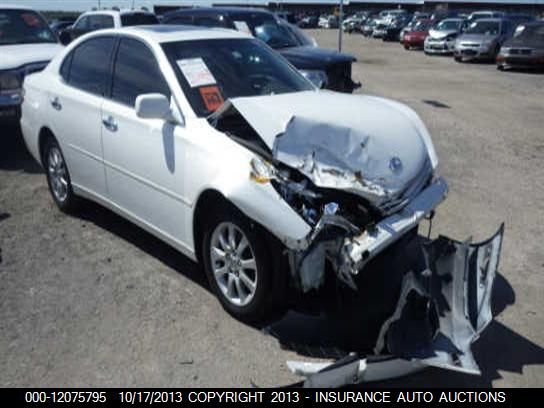 2003 Lexus Es 300 Sedan vin: JTHBF30G136010106