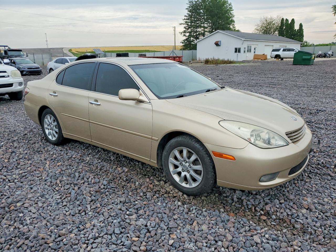 2003 Lexus Es 300 Gold vin: JTHBF30G136015161
