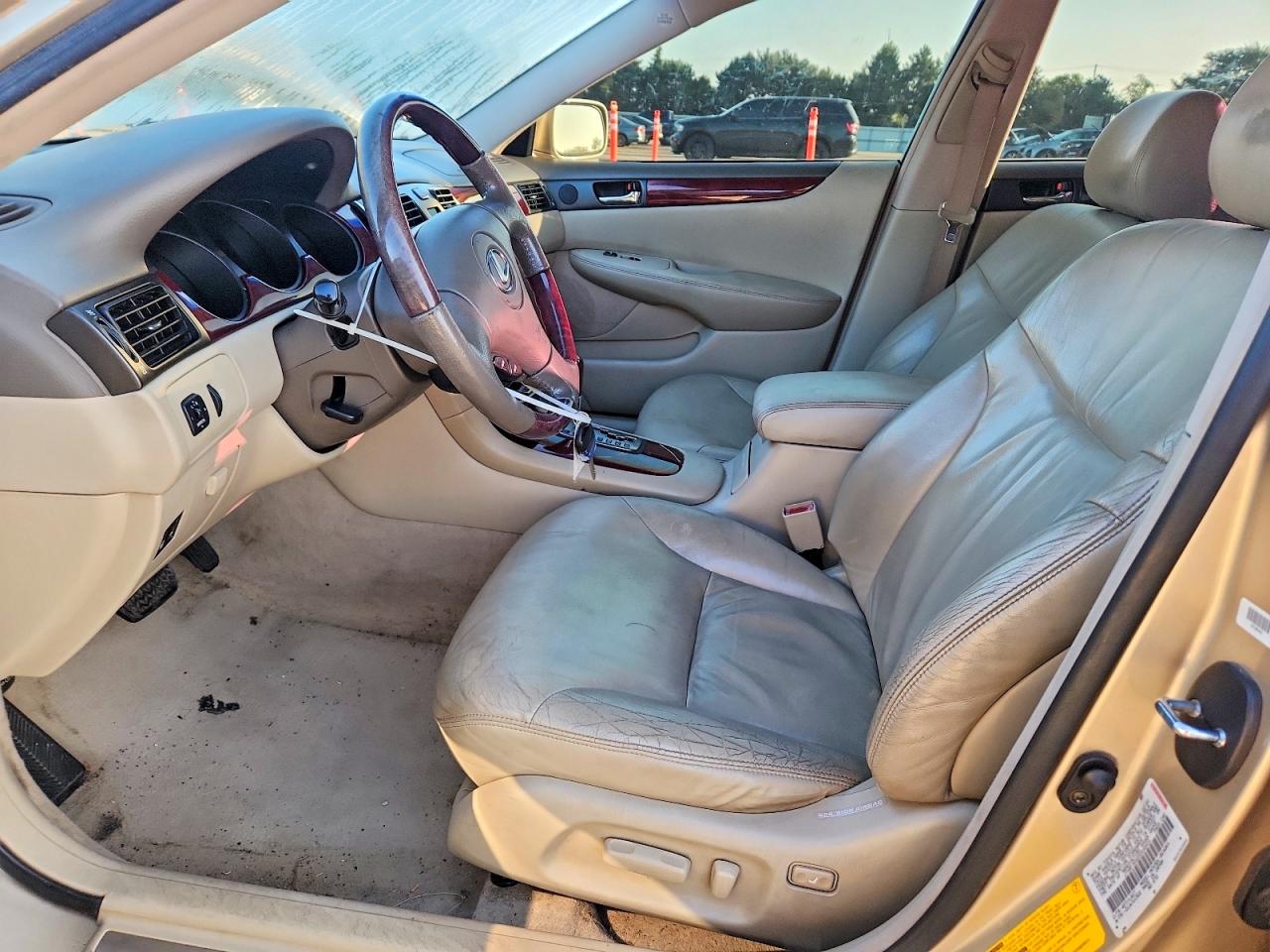 2002 Lexus Es 300 Золотой vin: JTHBF30G220048431