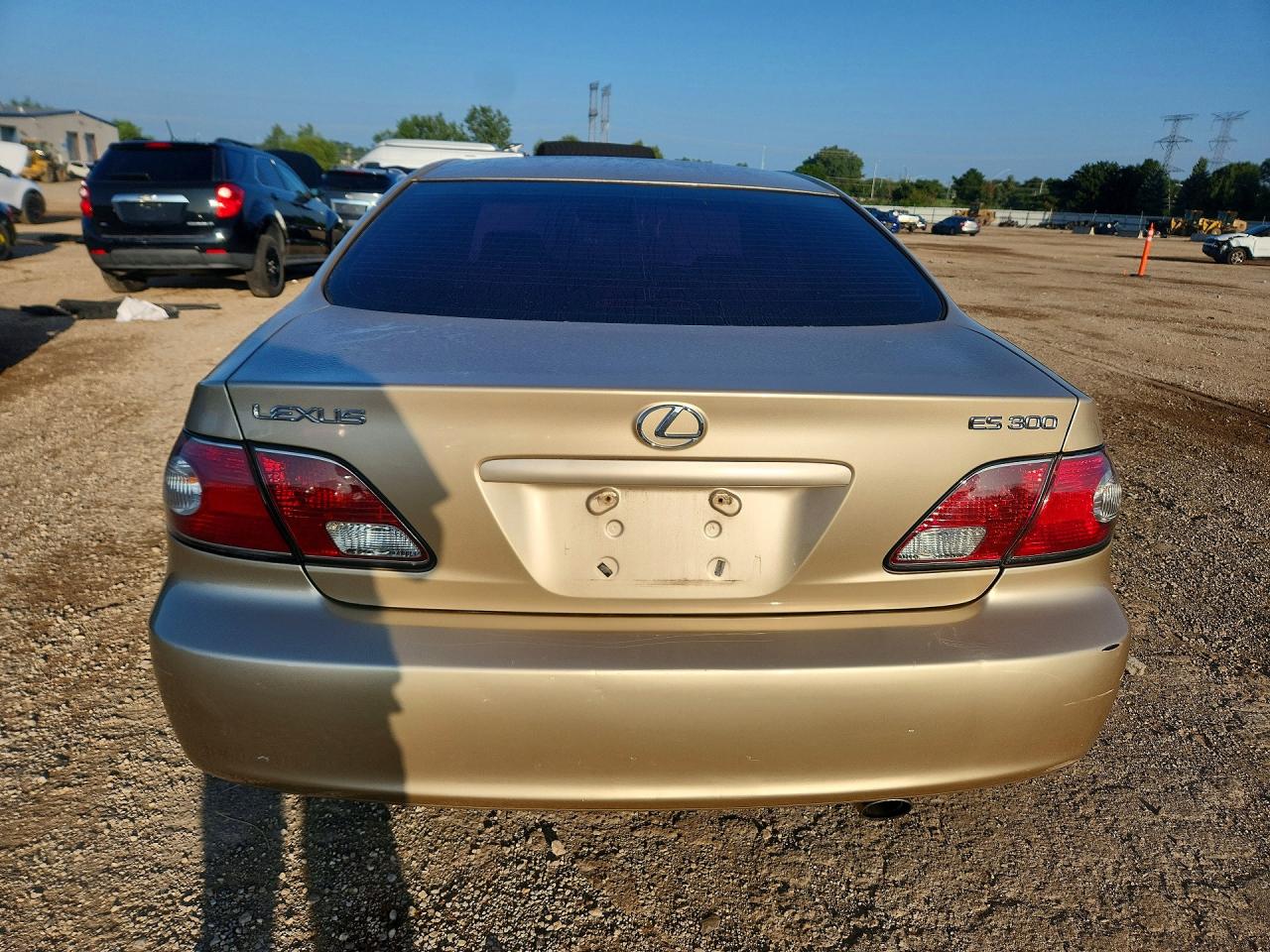 2002 Lexus Es 300 Золотой vin: JTHBF30G220048431