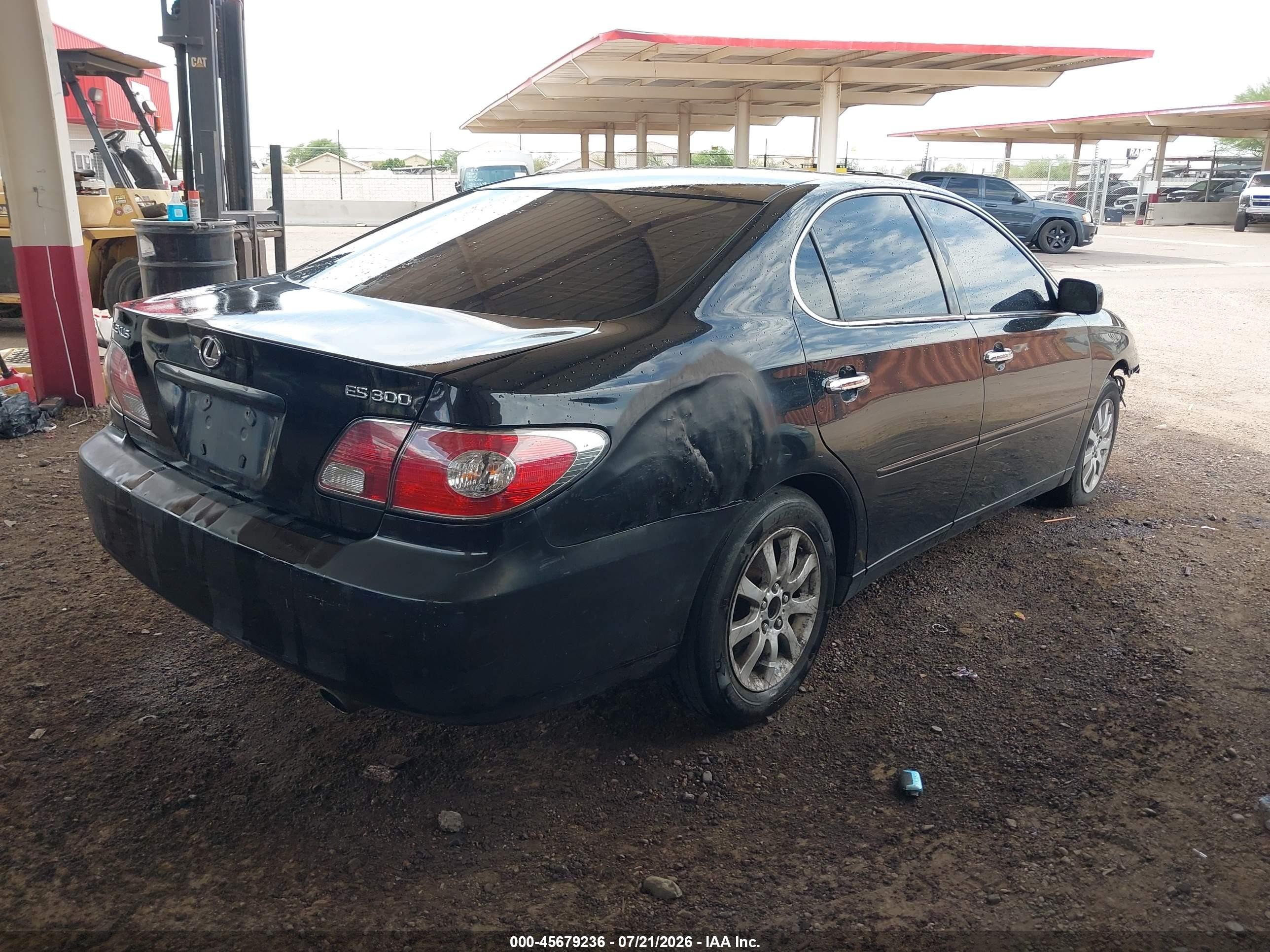 2002 Lexus Es 300   Черный vin: JTHBF30G220050535