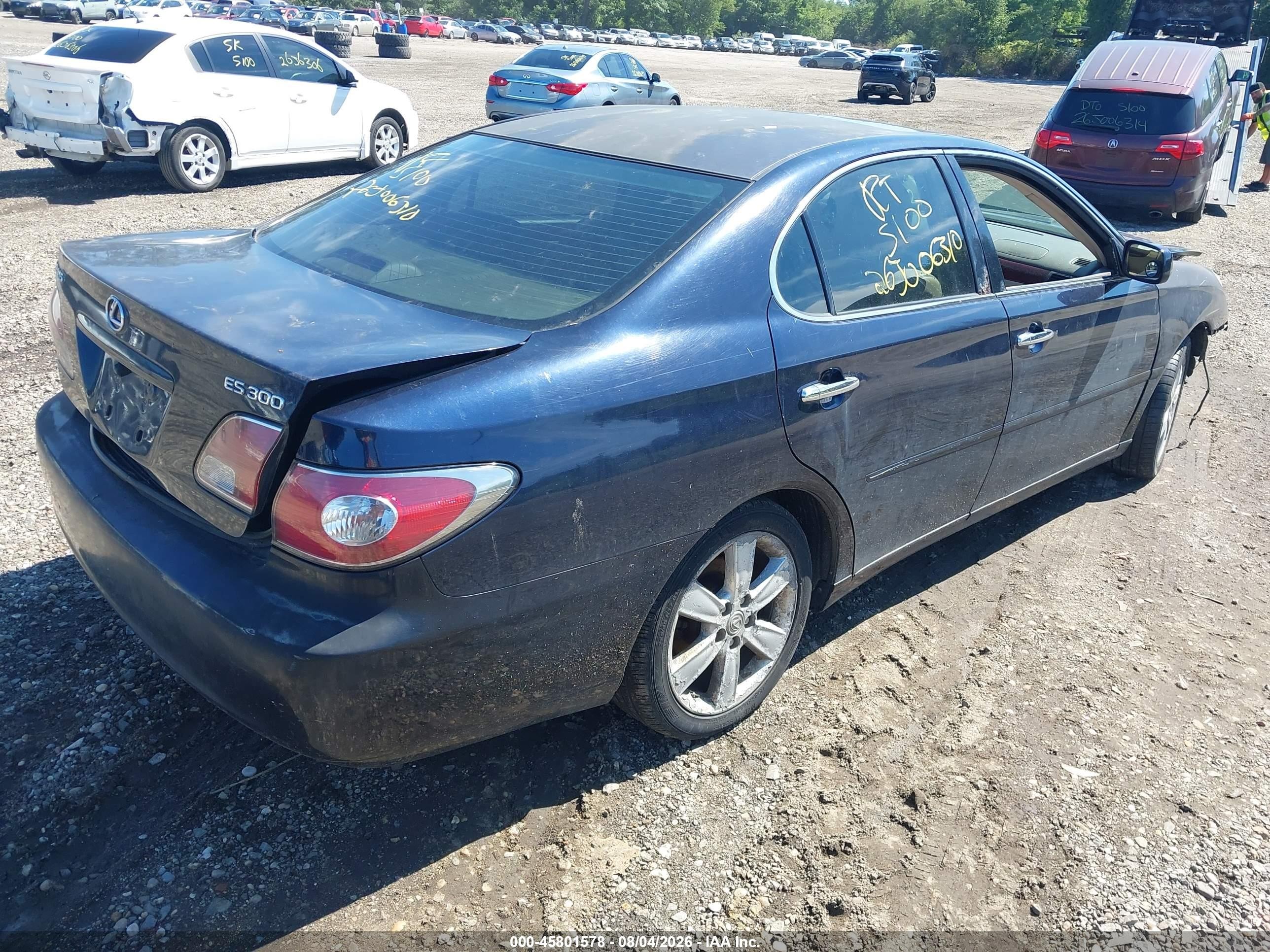 2002 Lexus Es 300   Blue vin: JTHBF30G220071854