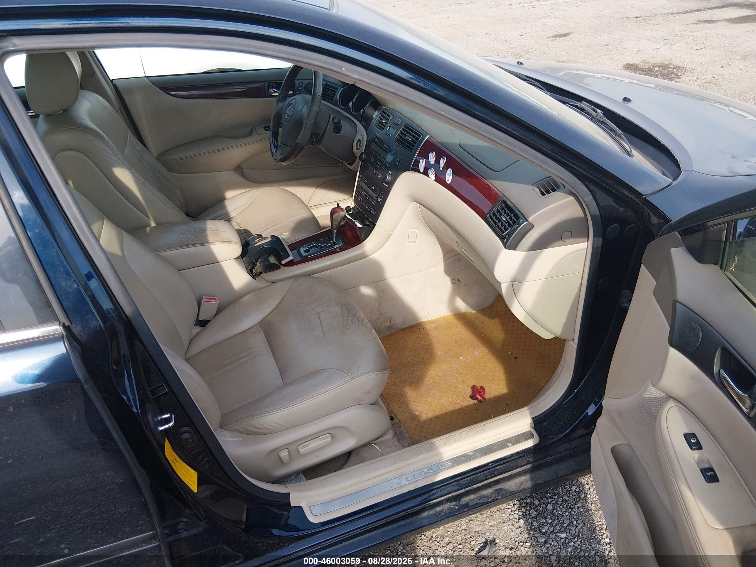 2002 Lexus Es 300   Черный vin: JTHBF30G225016694