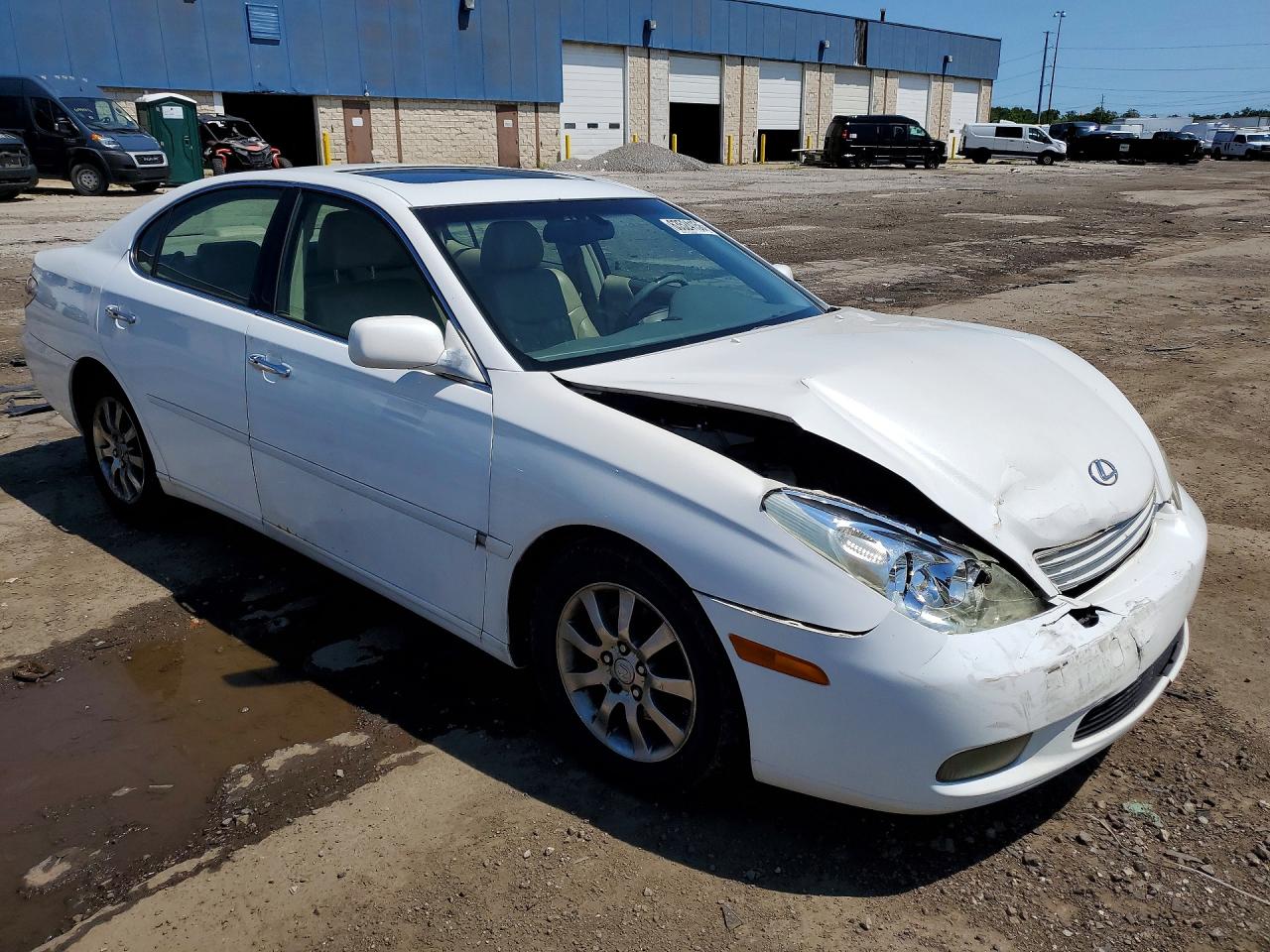 2002 Lexus Es 300 Белый vin: JTHBF30G225026271