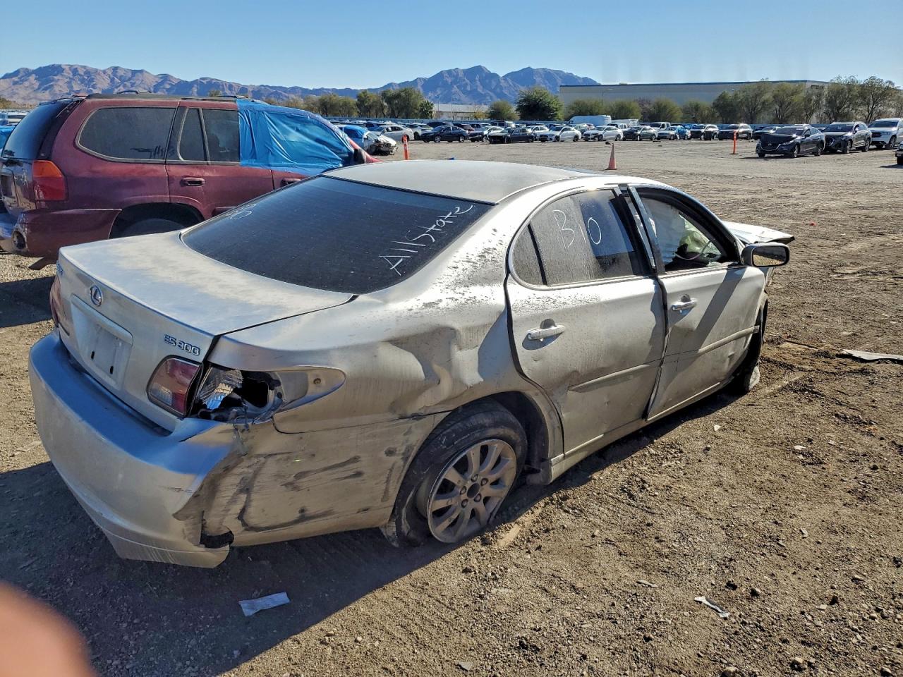 2002 Lexus Es 300 Gray vin: JTHBF30G225034127