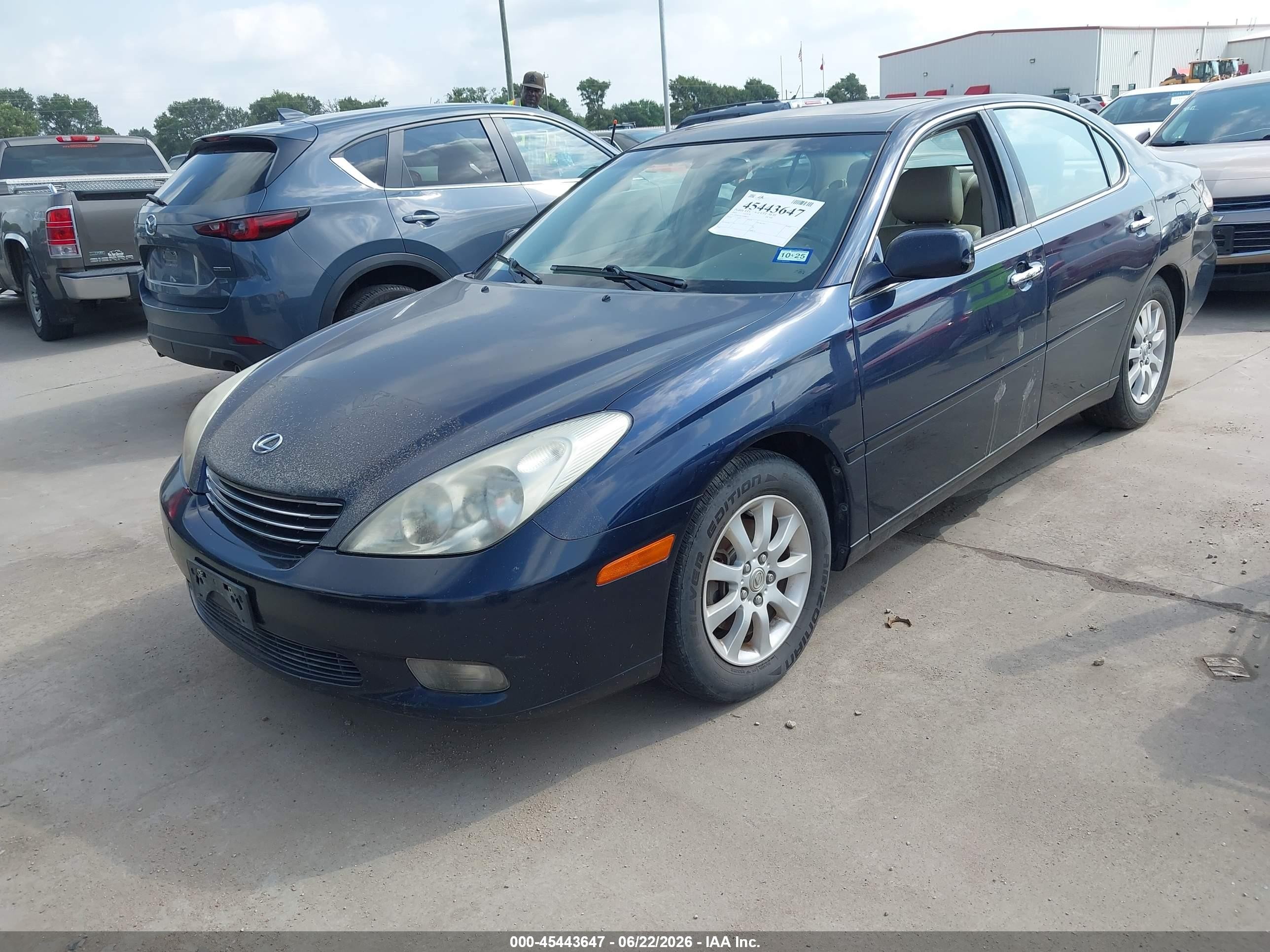2003 Lexus Es 300   Blue vin: JTHBF30G230088512