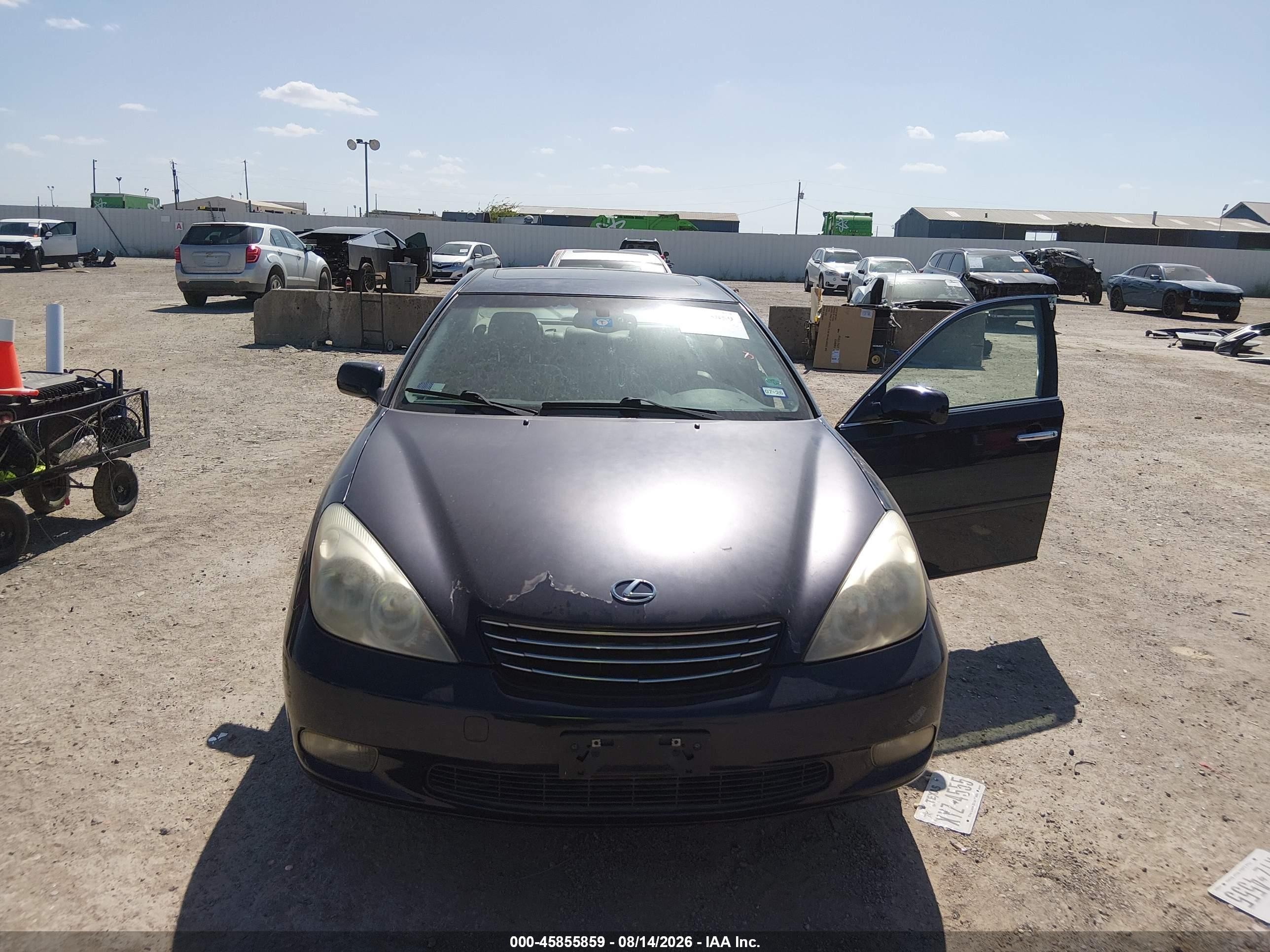 2003 Lexus Es 300   Blue vin: JTHBF30G230100318