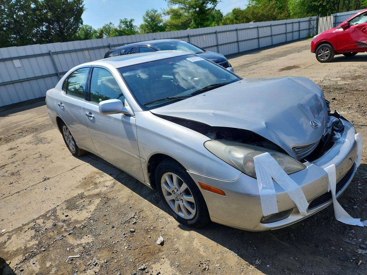 2003 Lexus Es 300 Silver vin: JTHBF30G230106619