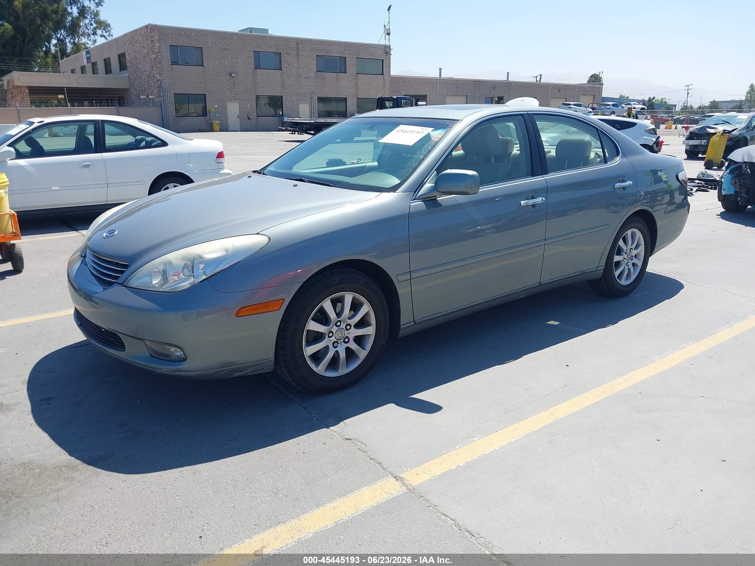 2003 Lexus Es 300   Gray vin: JTHBF30G230129446