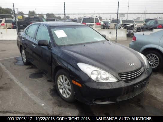 2003 Lexus Es 300 Sedan vin: JTHBF30G230143430