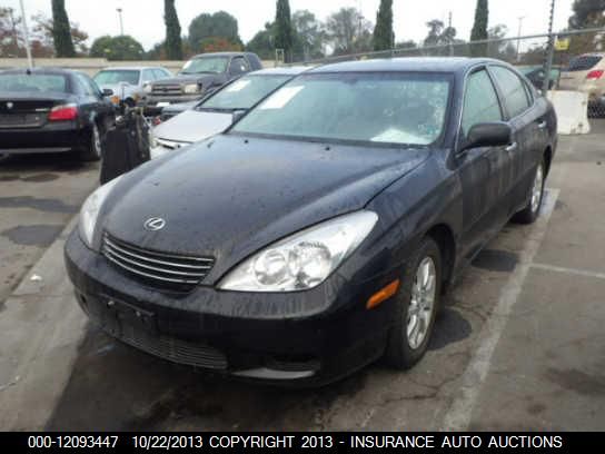 2003 Lexus Es 300 Sedan vin: JTHBF30G230143430