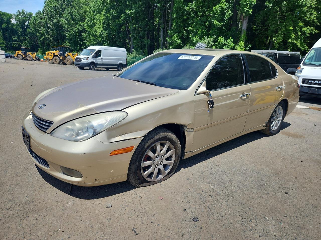 2003 Lexus Es 300 Желто-коричневый vin: JTHBF30G230144559