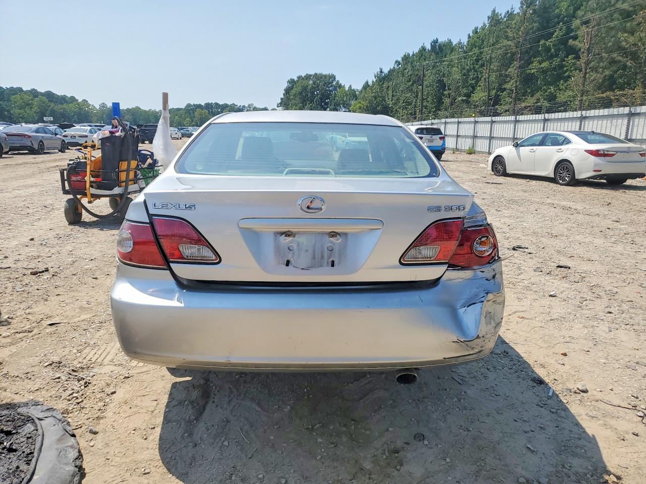 2003 Lexus Es 300 Серебряный vin: JTHBF30G230149440