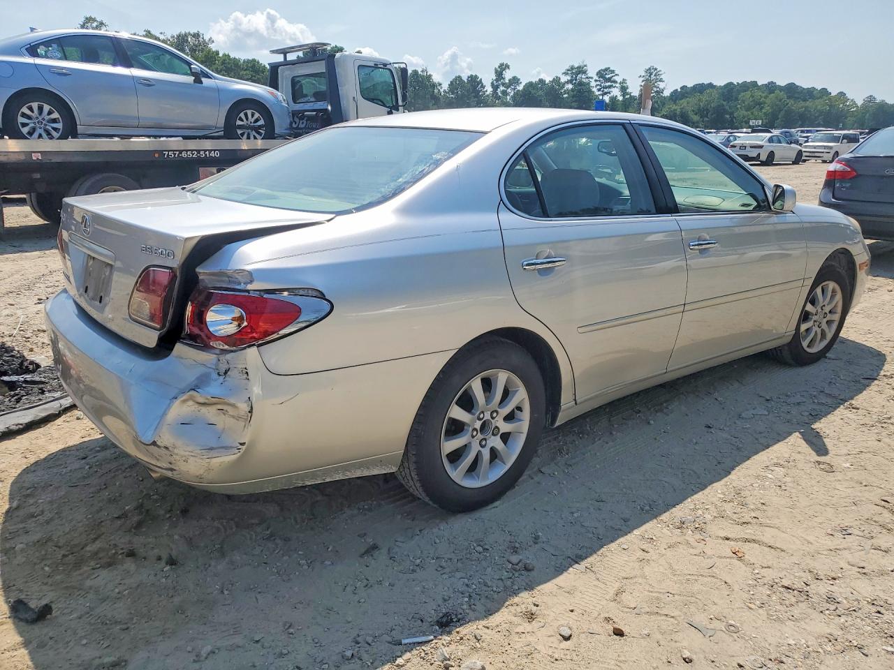 2003 Lexus Es 300 Серебряный vin: JTHBF30G230149440