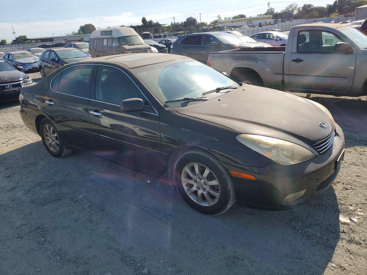 2003 Lexus Es 300 Black vin: JTHBF30G236006601