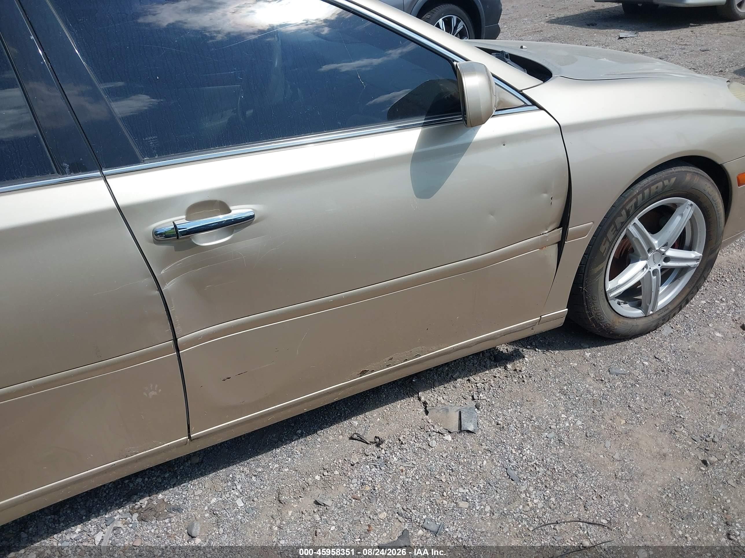 2003 Lexus Es 300   Золотой vin: JTHBF30G236006629